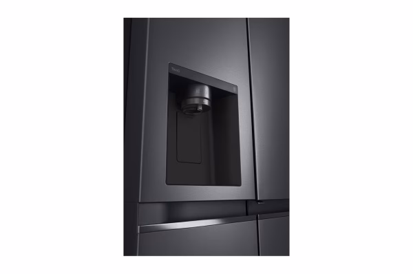 635L Side-by-Side Fridge in Matte Black Finish - GC-J257SQNW - Image 6