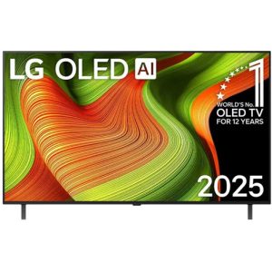 LG 77 inch LG OLED AI TV B5 120Hz Dolby Vision & HDR10 4K UHD (2025) - OLED77B5PSA