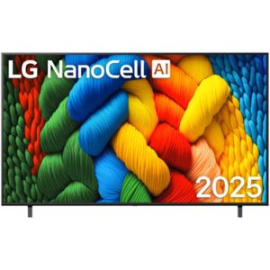 LG 65 Inch LG Premium 4K UHD AI TV NANO83 with HDR10 (2025) - 65NANO83ASB